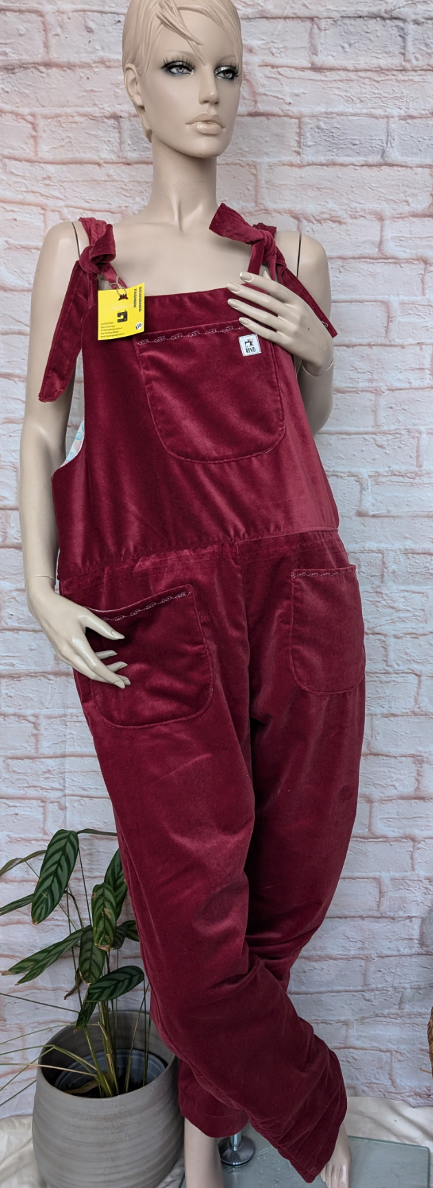 Dungarees size 12, adult dungarees, plum velvet Dungarees,valour dungarees, tall dungarees, longer leg dungarees RelovedDesignsbyDawn