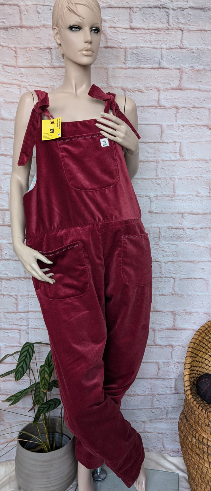 Dungarees size 12, adult dungarees, plum velvet Dungarees,valour dungarees, tall dungarees, longer leg dungarees RelovedDesignsbyDawn