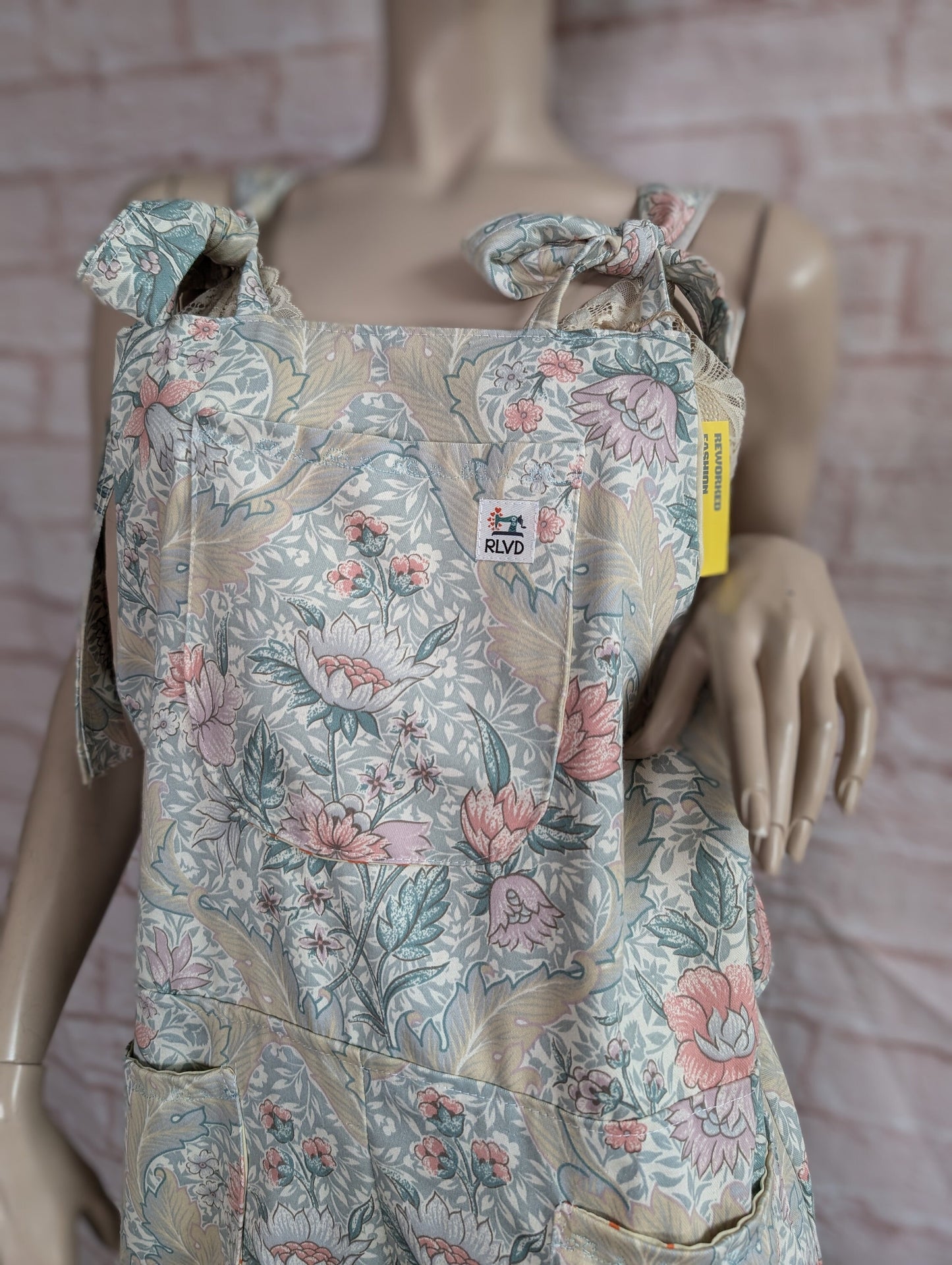 dungarees size 12, vintage m&s print floral